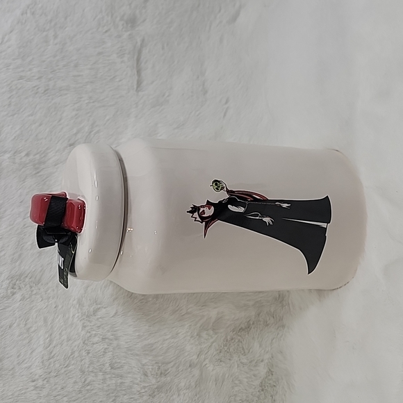 Rae Dunn Disney Snow White Evil Queen Poison Apples Cookie Jar Canister - Picture 1 of 7